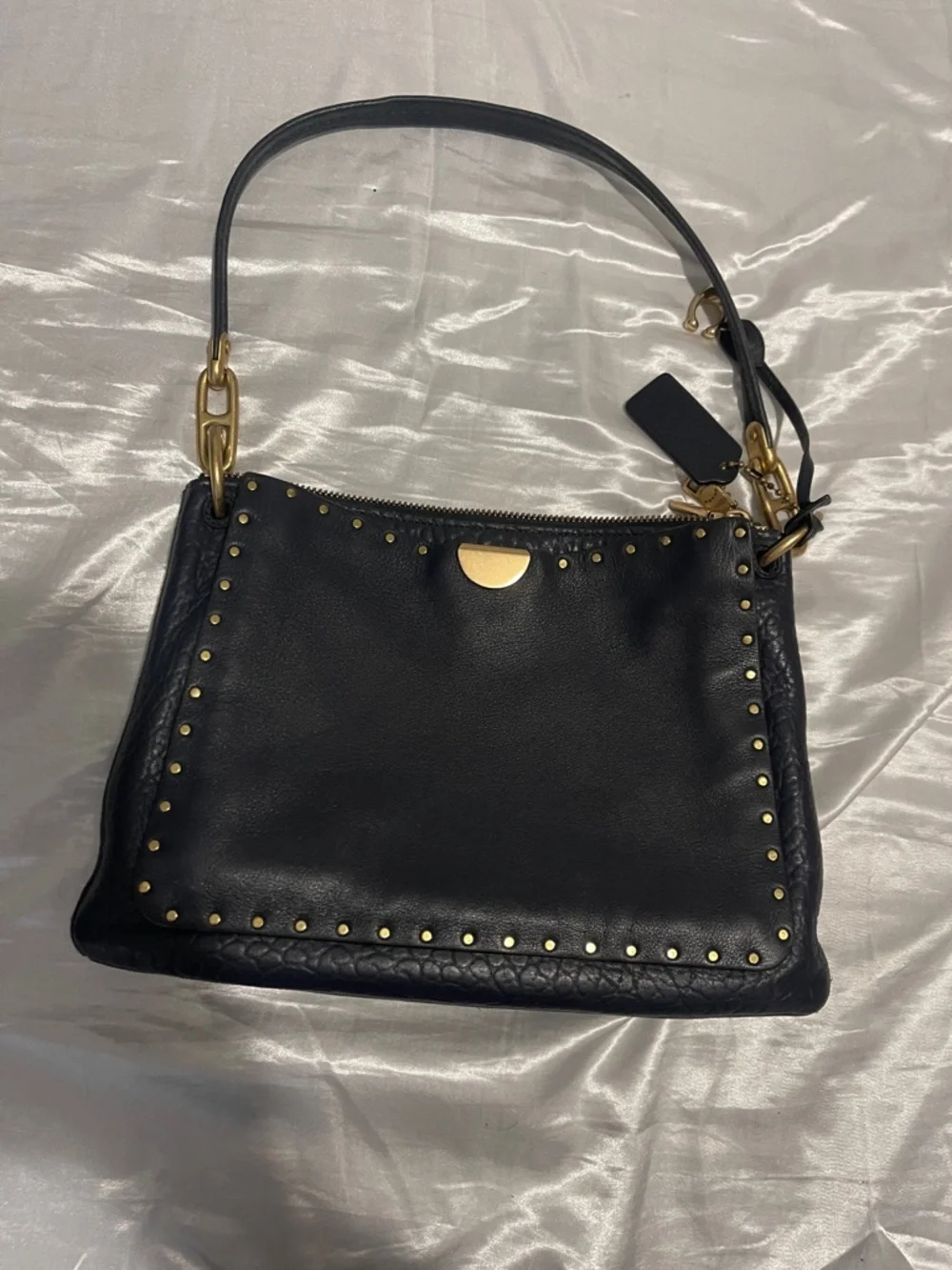 Coach smooth leather